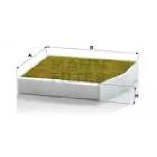 Фильтр салона MANN FILTER FP 26 007 фото