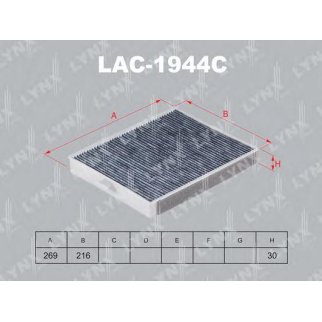 Фильтр салона LYNXauto LAC1944C фото
