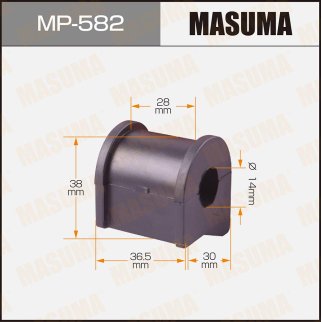 Втулка заднего стабилизатора Masuma MP-582 фото