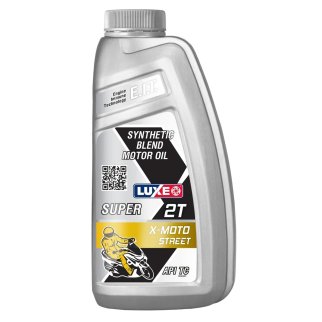 Масло моторное LUXE 2-так. X-Moto Street TC п/с 1л фото