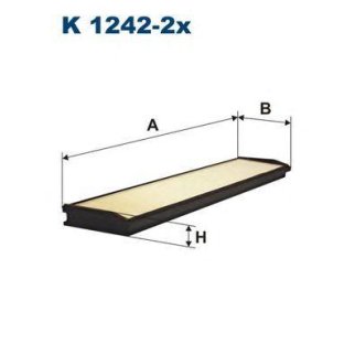 Фильтр салона FILTRON K 1242-2X фото