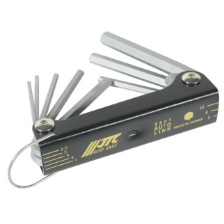 Набор ключей шестигранных 8пр 2,5 3 4 5 6 7 8 10 JTC фото 2