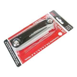 Набор ключей шестигранных 8пр 2,5 3 4 5 6 7 8 10 JTC фото 1