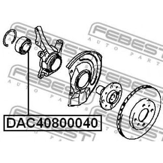Подшипник ступицы FEBEST DAC40800040 фото