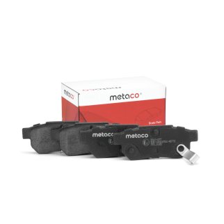 Колодки тормозные задние дисковые к-кт metaco 3010-077 фото