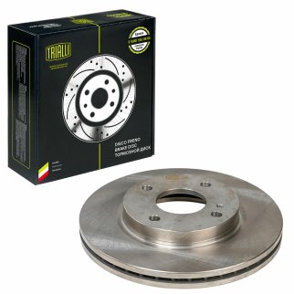 Диск тормозной передний вентилируемый TRIALLI DF 106110 фото