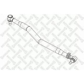 84-35091-SX_тяга рулевая !прод. L=863 d=52 1изг након.M20x1.5/M30x1.5Volvo FM7/9/10/12 FH12/16 >05 фото