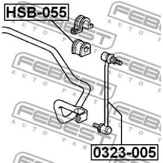 Тяга стабилизатора передняя фото