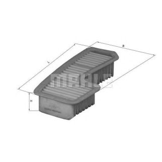 Фильтр воздушный TOYOTA Mark 2 LEXUS IS200 MAHLE фото 2