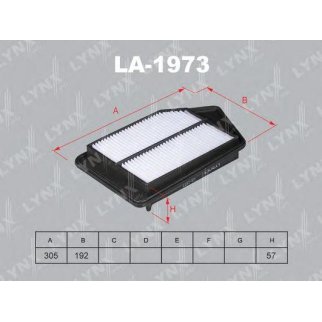 Фильтр воздушный LYNXauto LA-1973 фото