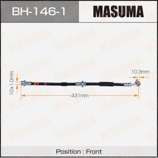 Шланг тормозной Masuma BH-146-1 фото