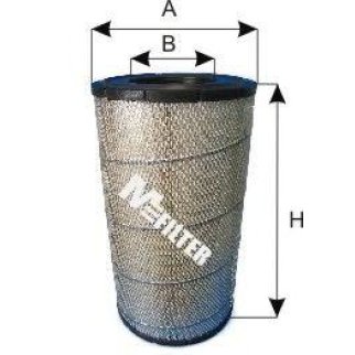 A 837_фильтр воздушный ! H341.3 D281.6 d148  Caterpillar Equipment фото