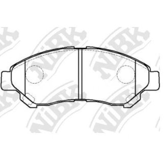 Колодки тормозные дисковые перед фото