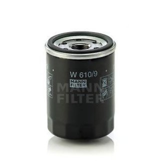 Фильтр масляный MANN FILTER W 6109 фото