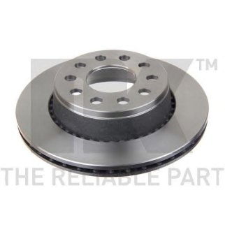 204781NK_диск тормозной задний! Audi A6 2.2-4.2 88> фото