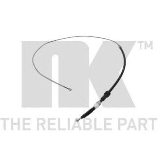 Трос стояночного тормоза задний левый,правый / VW Caddy-III 04~15 фото