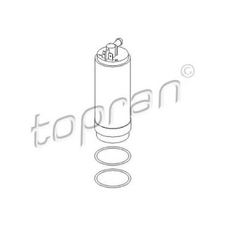 Насос топливный электрический topran 112461756 фото