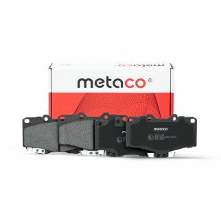 Колодки тормозные передние к-кт metaco 3000-197 фото