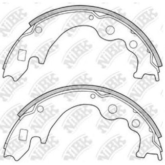 Колодки тормозные барабанные фото