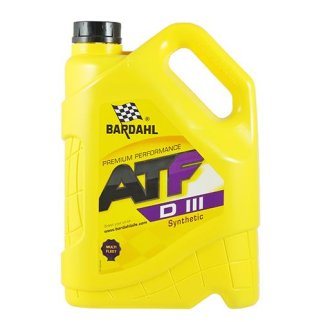 Масло трансмиссионное BARDAHL ATF Dexron III синт. 5л. кр. фото