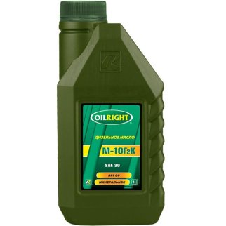Масло моторное OILRIGHT М-10Г2К SAE30 минеральное 1 л 2504 фото