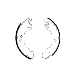 Колодки барабанные к-кт TRIALLI GF 4413 фото 4