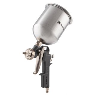 Краскопульт MATRIX с верхним бачком 1л, (сопла 1.2, 1.5, 1.8мм) фото