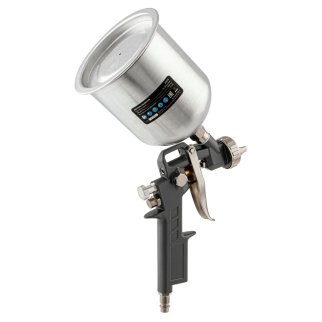 Краскопульт MATRIX с верхним бачком 1л, (сопла 1.2, 1.5, 1.8мм) фото 2