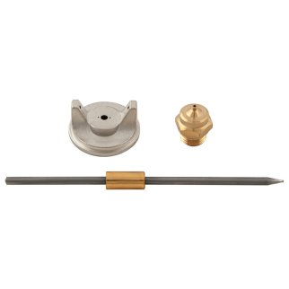 Краскопульт MATRIX с верхним бачком 1л, (сопла 1.2, 1.5, 1.8мм) фото 6