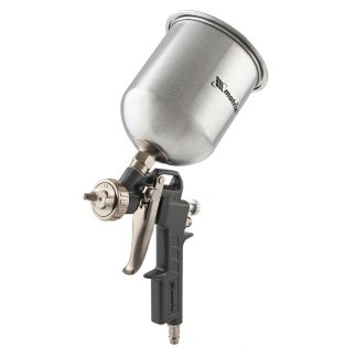 Краскопульт MATRIX с верхним бачком 1л, (сопла 1.2, 1.5, 1.8мм) фото