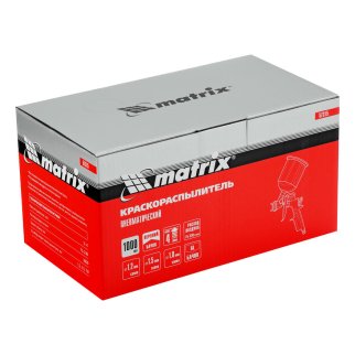Краскопульт MATRIX с верхним бачком 1л, (сопла 1.2, 1.5, 1.8мм) фото 20 Краскопульт MATRIX с верхним бачком 1л, (сопла 1.2, 1.5, 1.8мм) фото 20