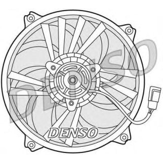 Вентилятор радиатора DENSO DER21015 фото