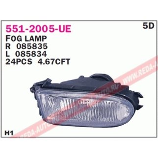 Фара противотуманная передн прав RENAULT: MEGANE, CLIO 91-99, 5D фото