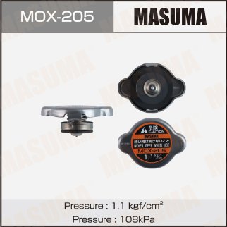 Крышка радиатора 1.1 kg/cm2 MASUMA MOX-205 фото 1 Крышка радиатора 1.1 kg/cm2 MASUMA MOX-205 фото 1