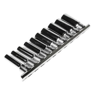 Набор головок торцевых глубоких 6-гранных 1/2" 10-24мм, длина 76мм 10шт JTC фото