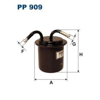 Фильтр топливный FILTRON PP 909 фото