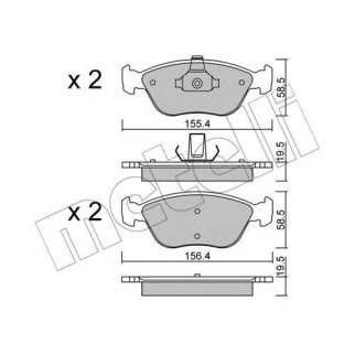 Колодки тормозные фото