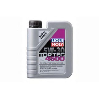 Liqui Moly 3724/2317 Top Tec 4500 5W-30 C1 HC-синт.мотор.масло 1л фото