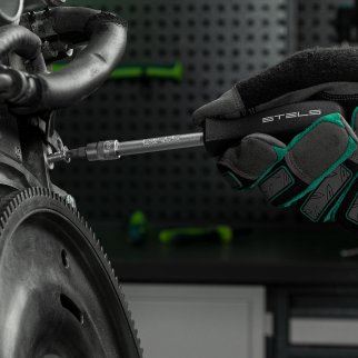 Набор инструмента 1/2" 1/4" пластиковый кейс 82пр. STELS фото 25