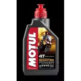 Масло моторное MOTUL SCOOTER POWER 4такт. 5W40 1л синт. фото