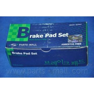 Колодки тормозные передние к-кт PARTS-MALL PKA-002 фото