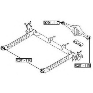 Сайлентблок ASVA 0201-116 фото