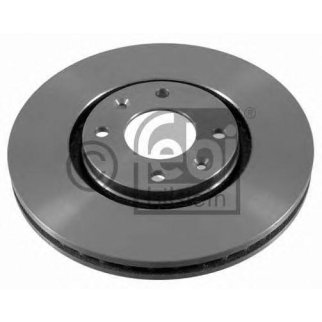 Диск тормозной передний вентилируемый FEBI 21121 фото