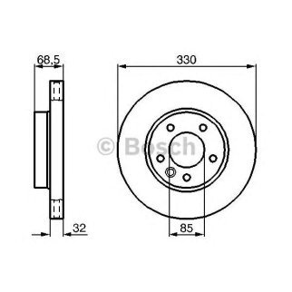 Диск тормозной BOSCH 0 986 479 248 фото