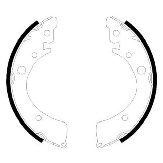 Колодки барабанные к-кт TRIALLI GF 4453 фото 4