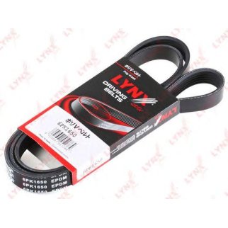 Ремень ручейковый LYNXauto 6PK1650 фото