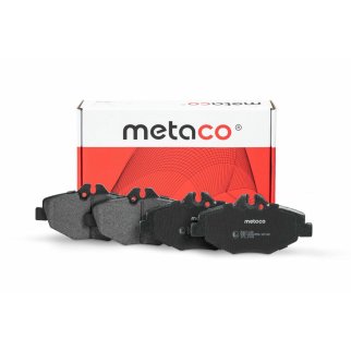 Колодки тормозные передние к-кт metaco 3000-122 фото
