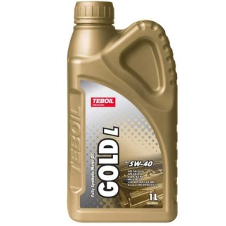 Масло моторное TEBOIL Gold L 5W-40 синтетическое 1 л 3475040 фото