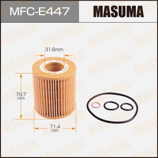 Фильтр масляный MASUMA _MFC-E447 фото