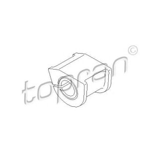 Втулка (сайлентблок) стабилизатора центральная topran 107357755 фото